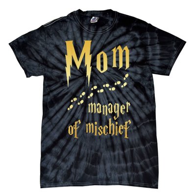 Magical Mom, Manager Of Mischief Tie-Dye T-Shirt