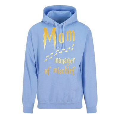 Magical Mom, Manager Of Mischief Unisex Surf Hoodie