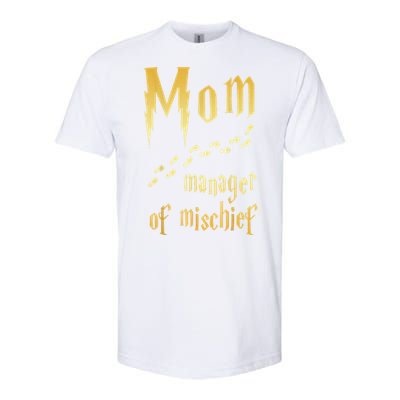 Magical Mom, Manager Of Mischief Softstyle® CVC T-Shirt