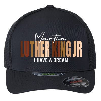 Melanin MLK Martin Luther King Jr. I Have Dream Cool Flexfit Unipanel Trucker Cap