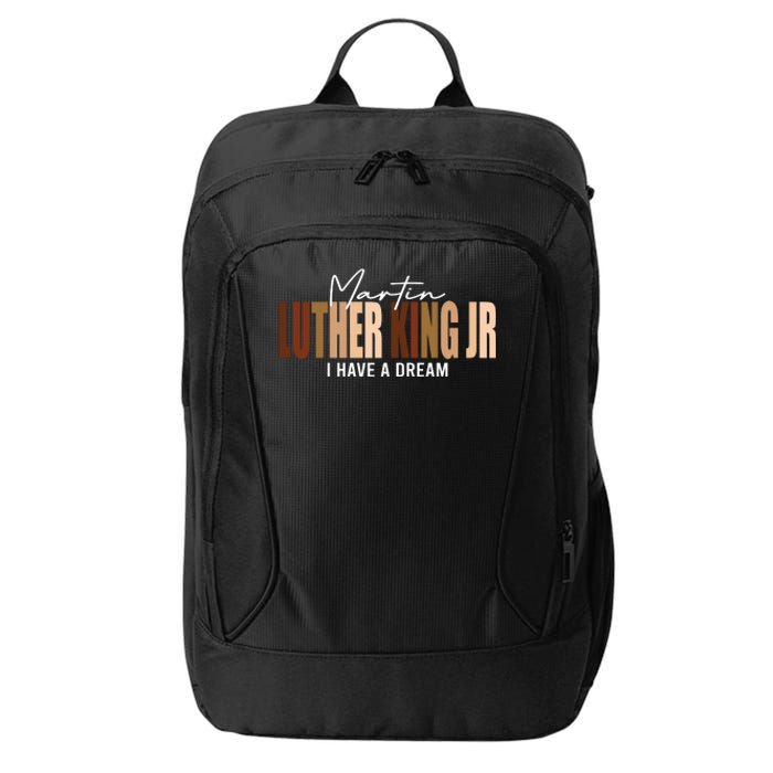 Melanin MLK Martin Luther King Jr. I Have Dream Cool City Backpack