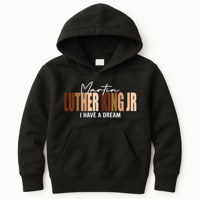 Melanin MLK Martin Luther King Jr. I Have Dream Cool Kids Hoodie