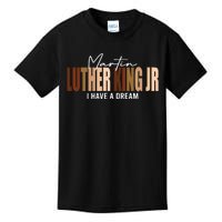 Melanin MLK Martin Luther King Jr. I Have Dream Cool Kids T-Shirt