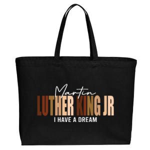 Melanin MLK Martin Luther King Jr. I Have Dream Cool Cotton Canvas Jumbo Tote