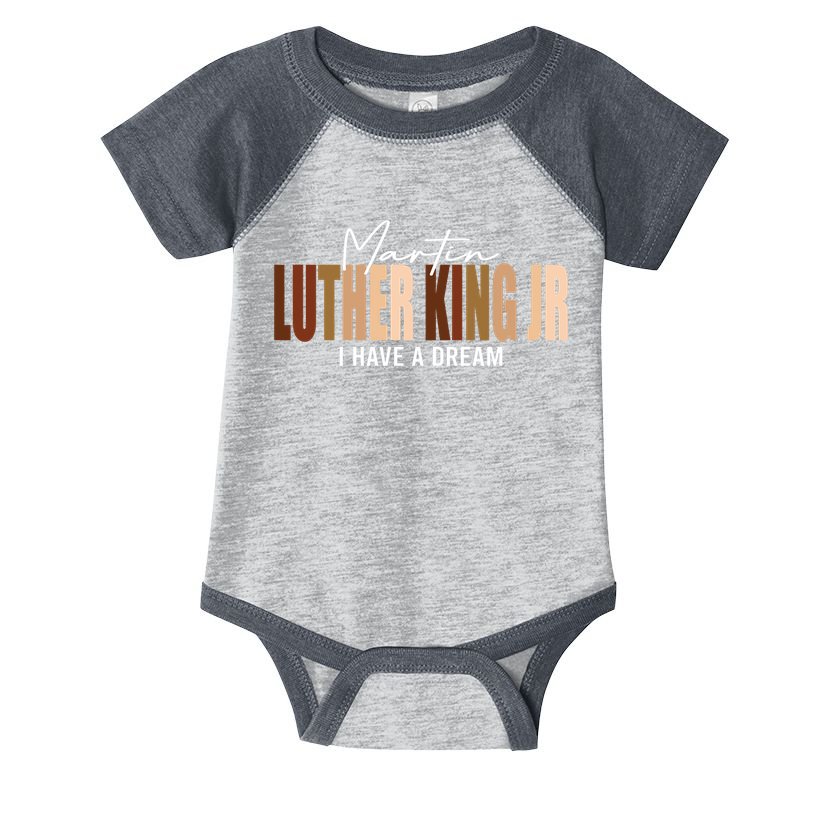 Melanin MLK Martin Luther King Jr. I Have Dream Cool Infant Baby Jersey Bodysuit