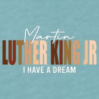 Melanin MLK Martin Luther King Jr. I Have Dream Cool Sueded Cloud Jersey T-Shirt