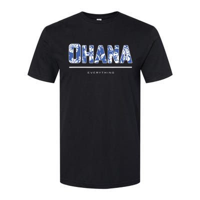 McKenzie Milton Merch Ohana Over Everything Blue Softstyle CVC T-Shirt