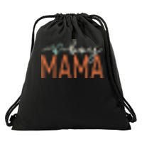 Ma Mama Mom Bruh Funny Mother's Day Front And Back Drawstring Bag