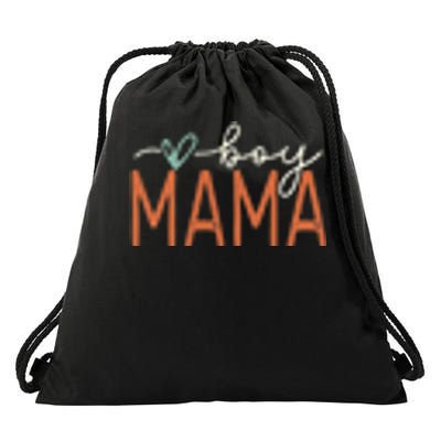 Ma Mama Mom Bruh Funny Mother's Day Front And Back Drawstring Bag