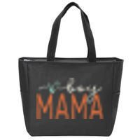 Ma Mama Mom Bruh Funny Mother's Day Front And Back Zip Tote Bag