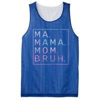 Ma Mama Mom Bruh Tie Dye Gift Mesh Reversible Basketball Jersey Tank