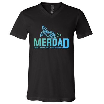 Merdad Merman Mermaid V-Neck T-Shirt