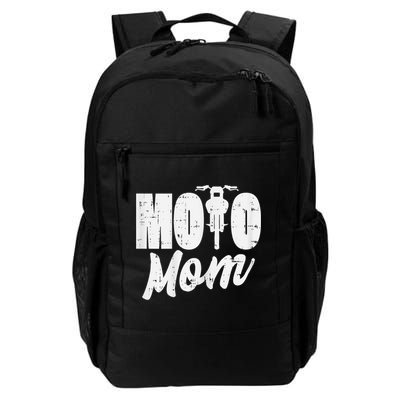 Moto Mom Motorcycle Motocross Dirt Bike Racing Women Gift Backpack
