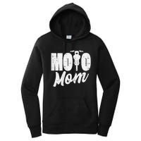 Moto Mom Motorcycle Motocross Dirt Bike Racing Women Gift Women's Pullover Hoodie