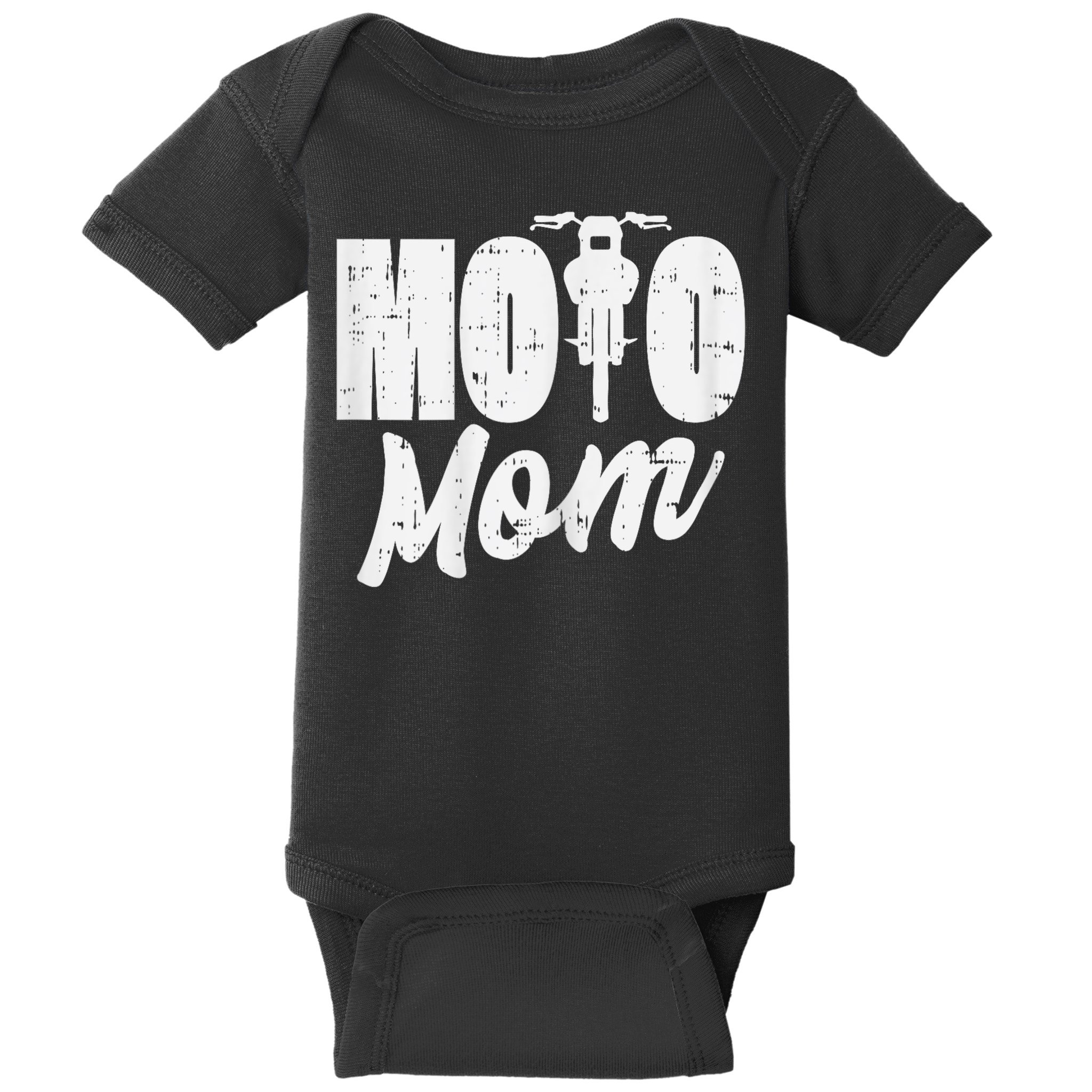 Moto Mom Motorcycle Motocross Dirt Bike Racing Women Gift Baby Bodysuit