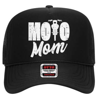 Moto Mom Motorcycle Motocross Dirt Bike Racing Women Gift Hat