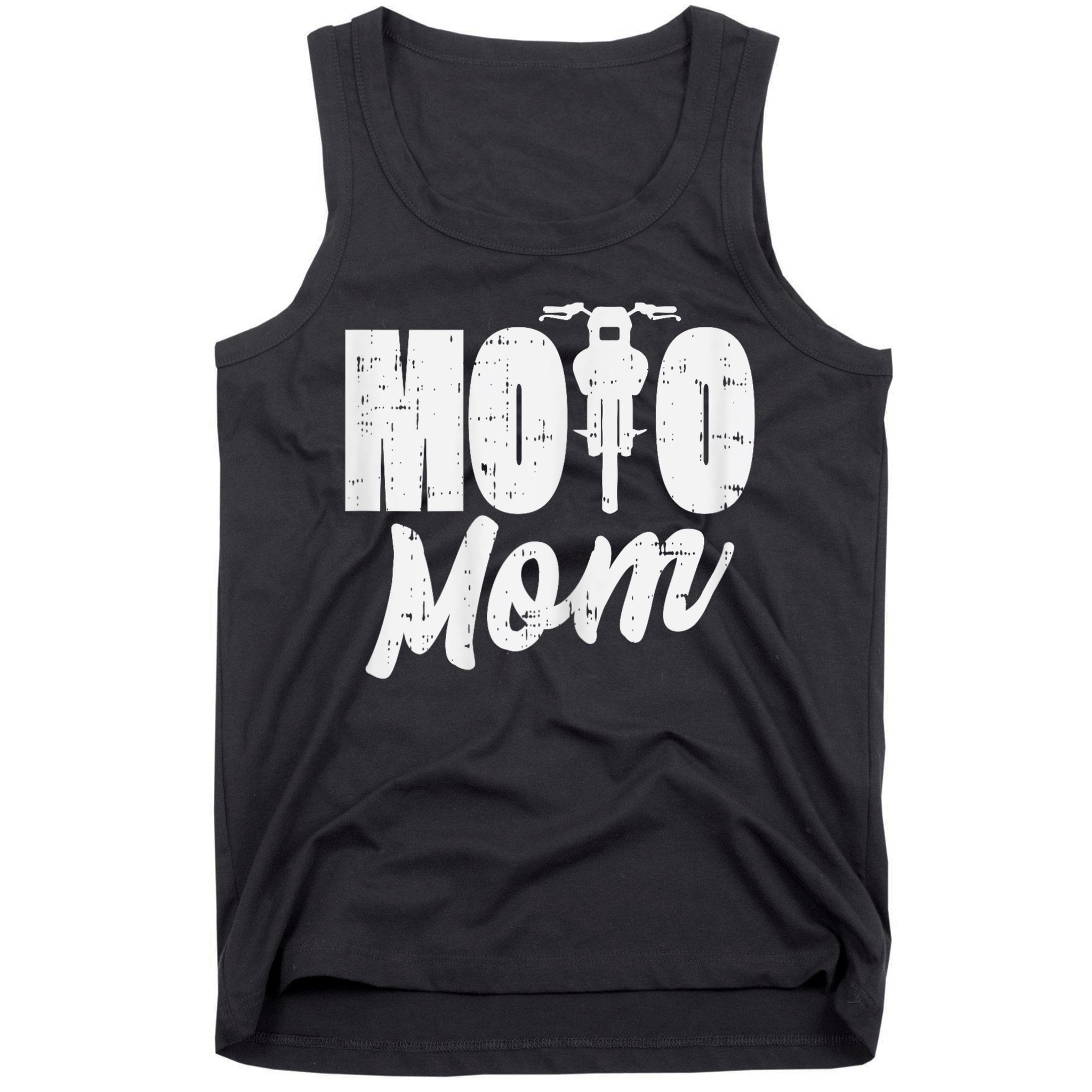Moto Mom Motorcycle Motocross Dirt Bike Racing Women Gift Tank Top