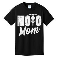 Moto Mom Motorcycle Motocross Dirt Bike Racing Women Gift Kids T-Shirt