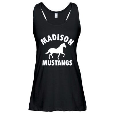 Madison Mustangs Ladies Essential Flowy Tank