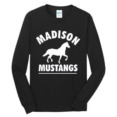 Madison Mustangs Tall Long Sleeve T-Shirt