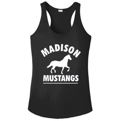 Madison Mustangs Ladies PosiCharge Competitor Racerback Tank