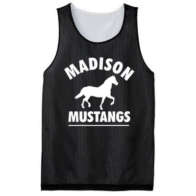 Madison Mustangs Mesh Reversible Basketball Jersey Tank