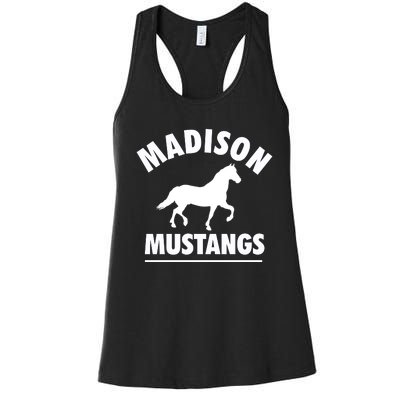 Madison Mustangs Women's Racerback Tank