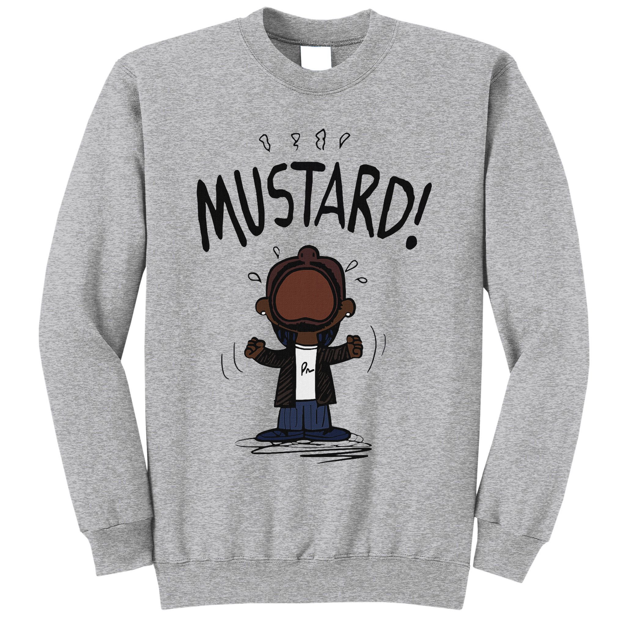 Mustard Meme Tall Sweatshirt