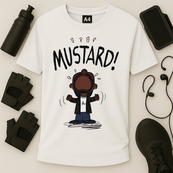 Mustard Meme Performance Shirt