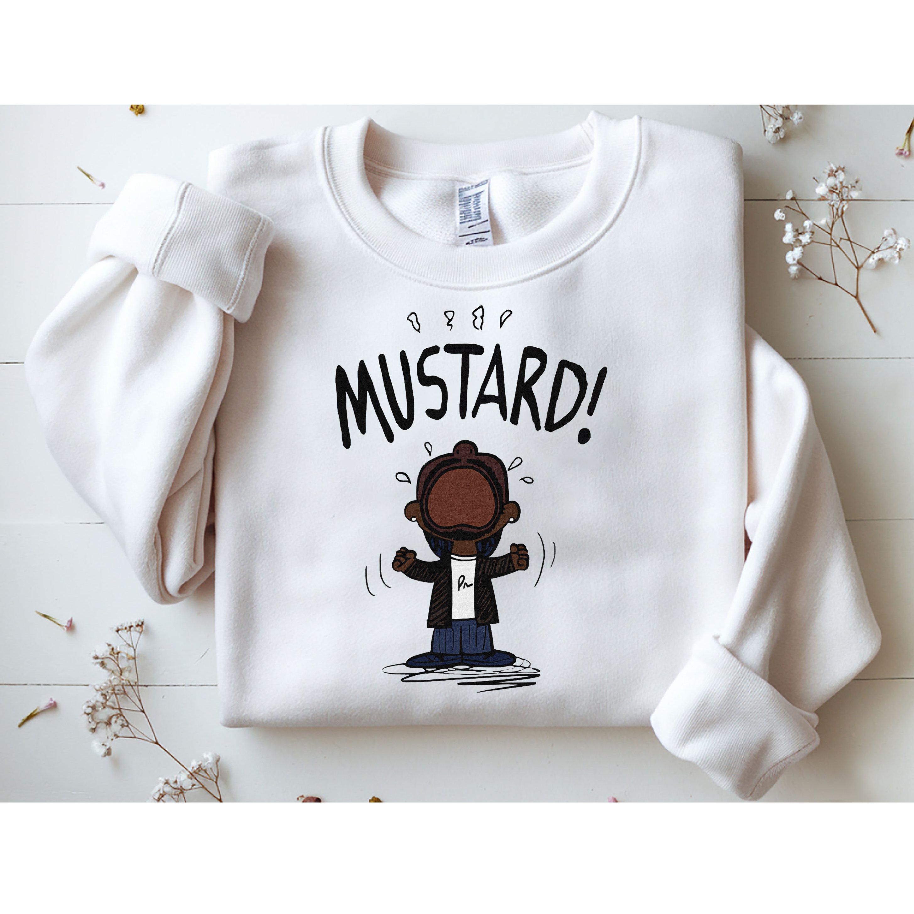 Mustard Meme Sweatshirt