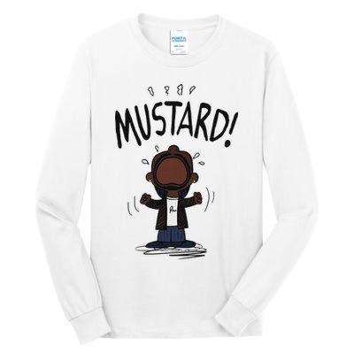 Mustard Meme Tall Long Sleeve T-Shirt