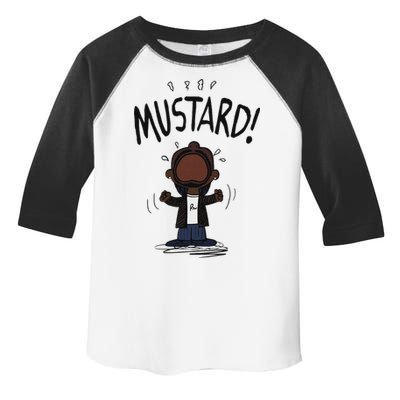 Mustard Meme Toddler Fine Jersey T-Shirt