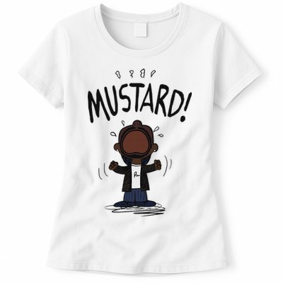 Mustard Meme Womens T-Shirt