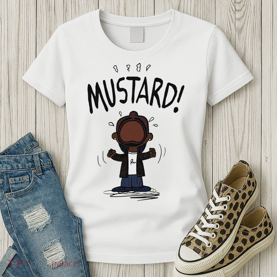 Mustard Meme Womens T-Shirt