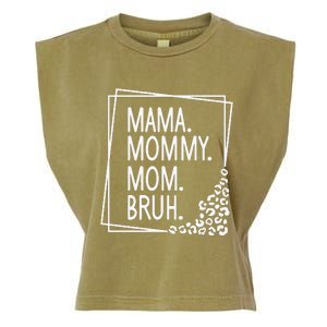 Mama Mommy Mom Bruh ,Mother's Day Garment-Dyed Women's Muscle Tee