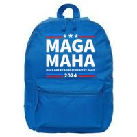 Maha Maga Make America Healthy Great Again 16 in Basic Backpack