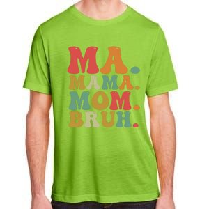 Ma Mama Mom Bruh Retro Adult ChromaSoft Performance T-Shirt