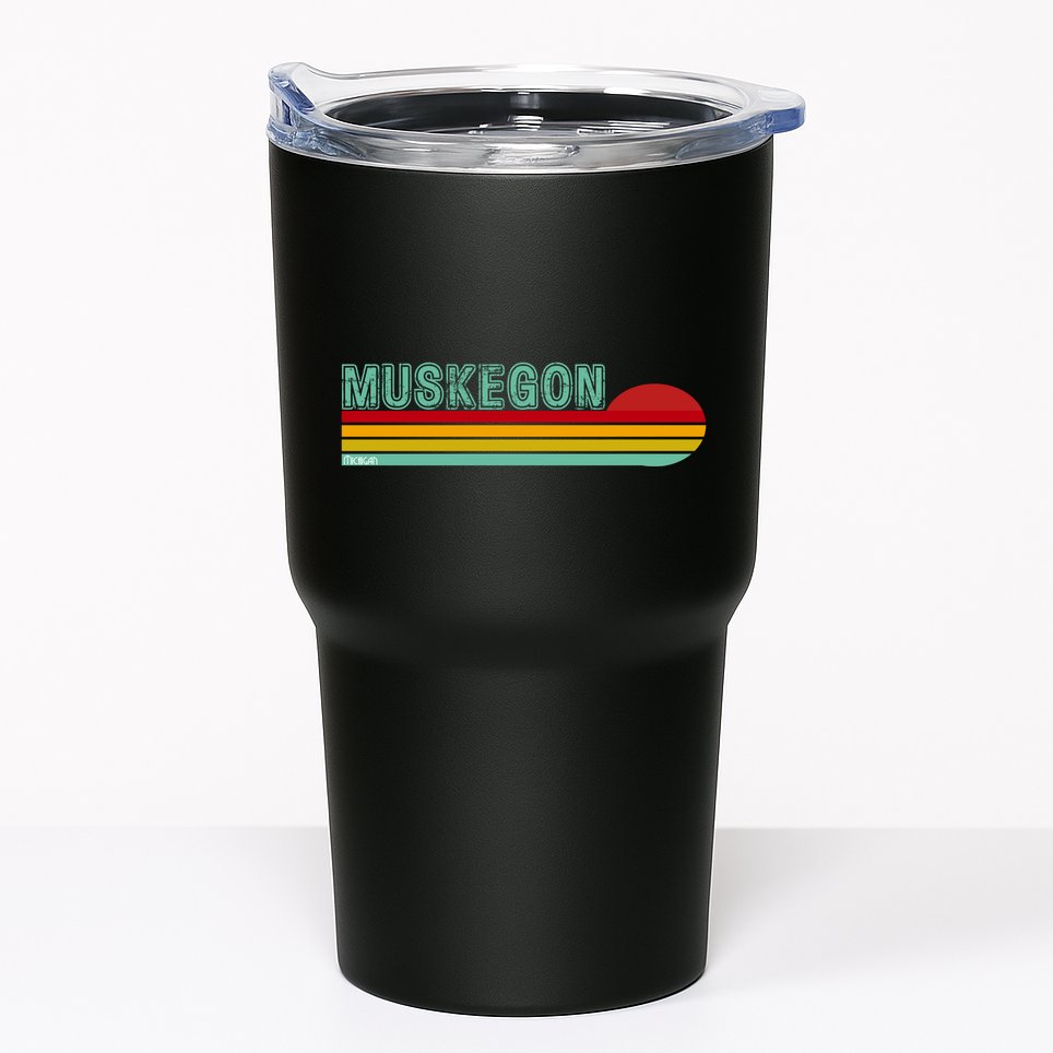 Muskegon Michigan Tumbler
