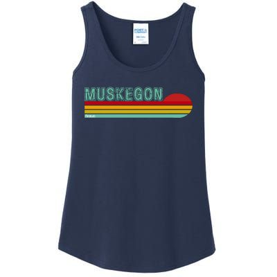 Muskegon Michigan Ladies Essential Tank