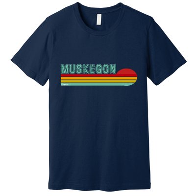 Muskegon Michigan Premium T-Shirt