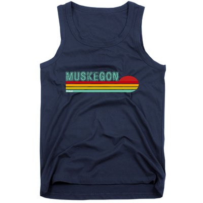 Muskegon Michigan Tank Top
