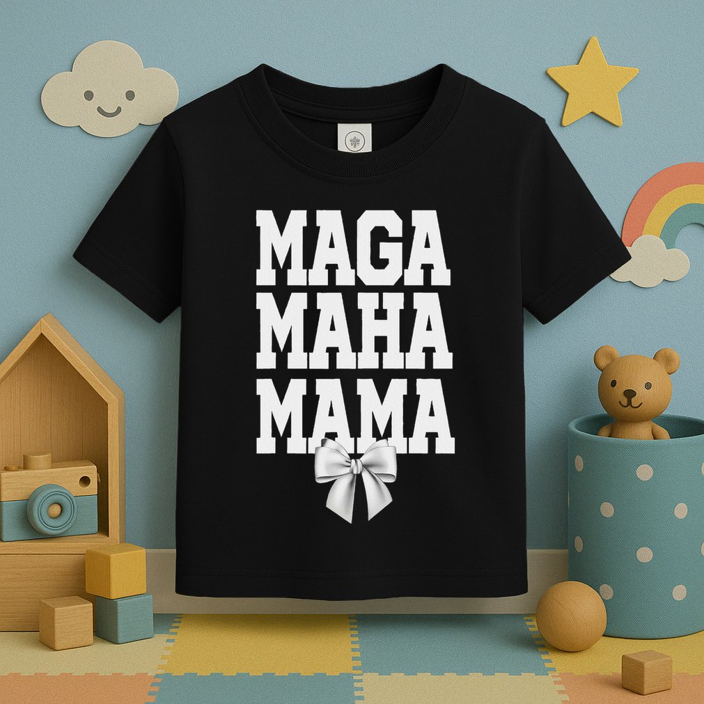 Maga Maha Mama Mothers Day Mom Make America Healthy Again Toddler T-Shirt