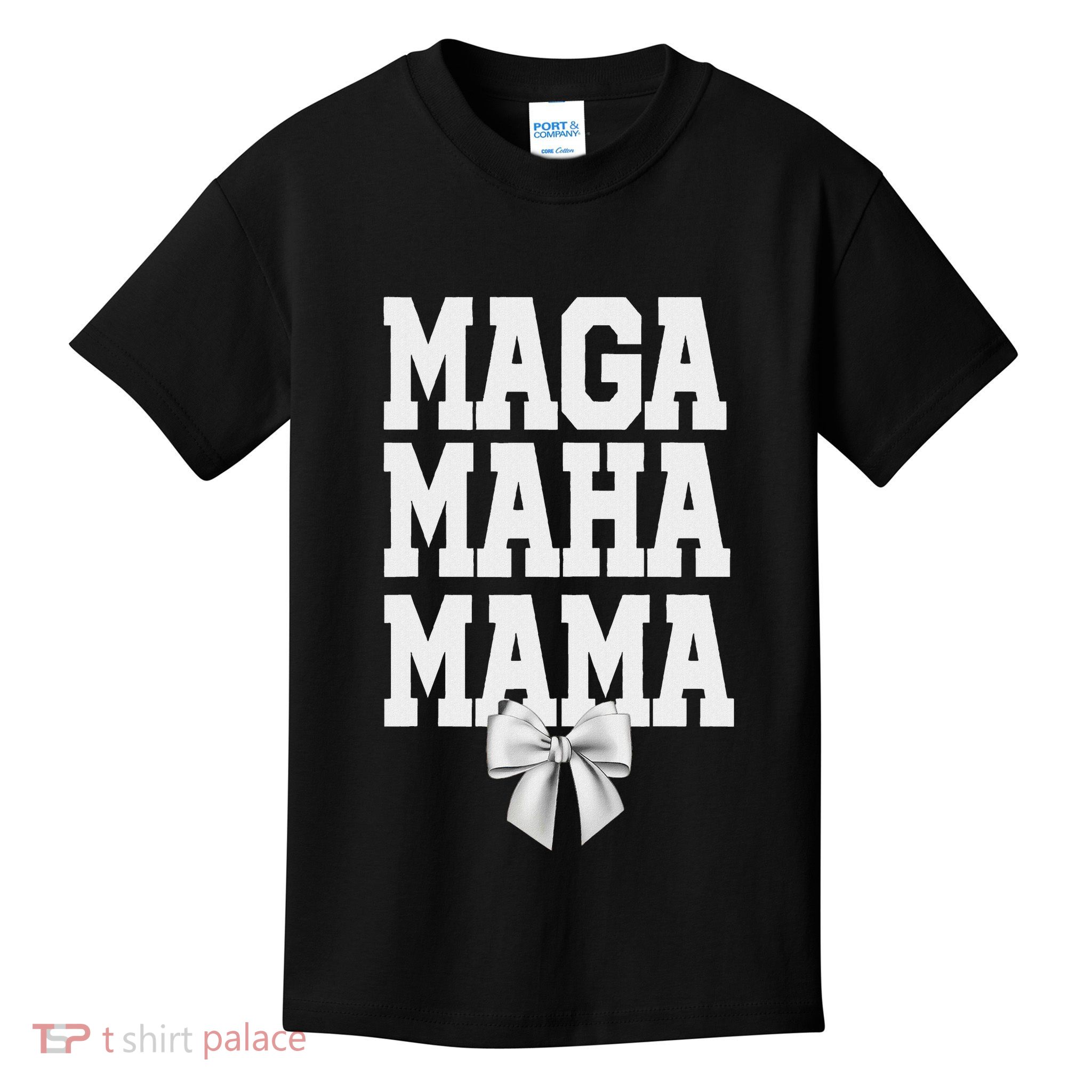 Maga Maha Mama Mothers Day Mom Make America Healthy Again Kids T-Shirt