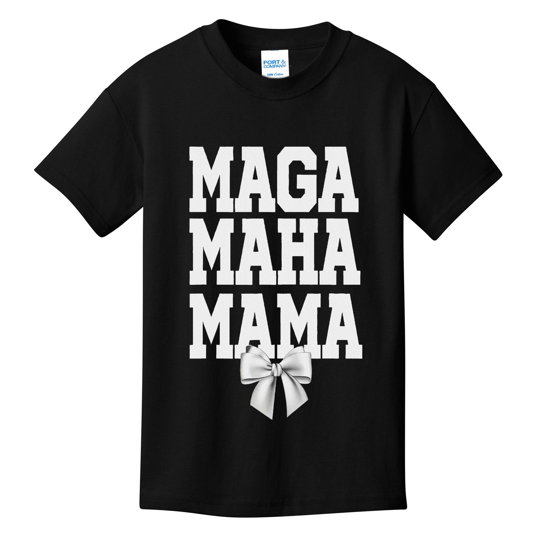 Maga Maha Mama Mothers Day Mom Make America Healthy Again Kids T-Shirt