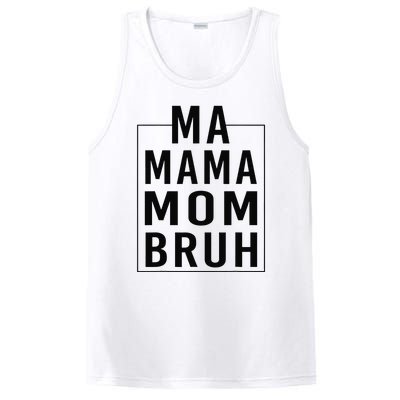 Ma Mama Mom Bruh Funny Mom Saying Cute Mom Mommy PosiCharge Competitor Tank