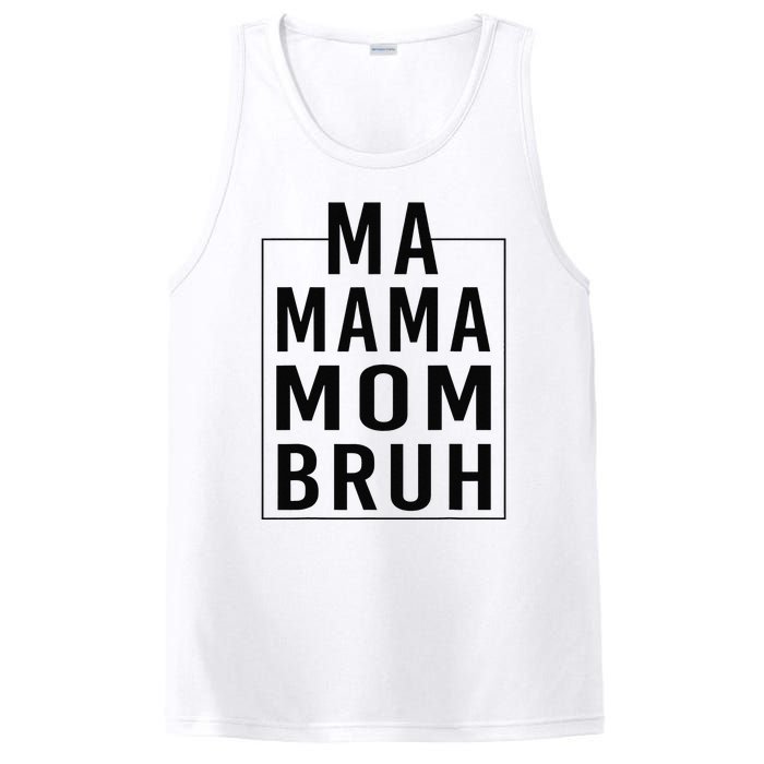 Ma Mama Mom Bruh Funny Mom Saying Cute Mom Mommy PosiCharge Competitor Tank