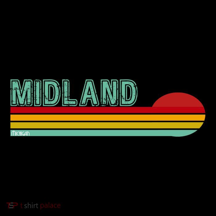 Midland Michigan Drawstring Bag
