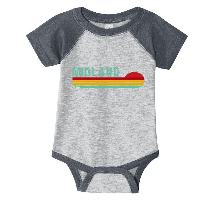 Midland Michigan Infant Baby Jersey Bodysuit