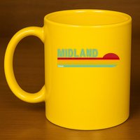 Midland Michigan 11oz C Handle Ceramic Mug