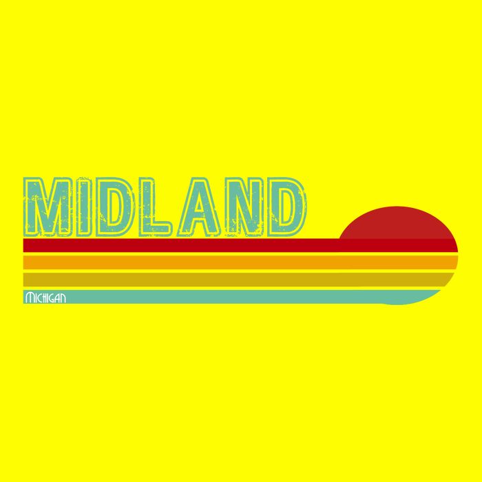 Midland Michigan 11oz C Handle Ceramic Mug